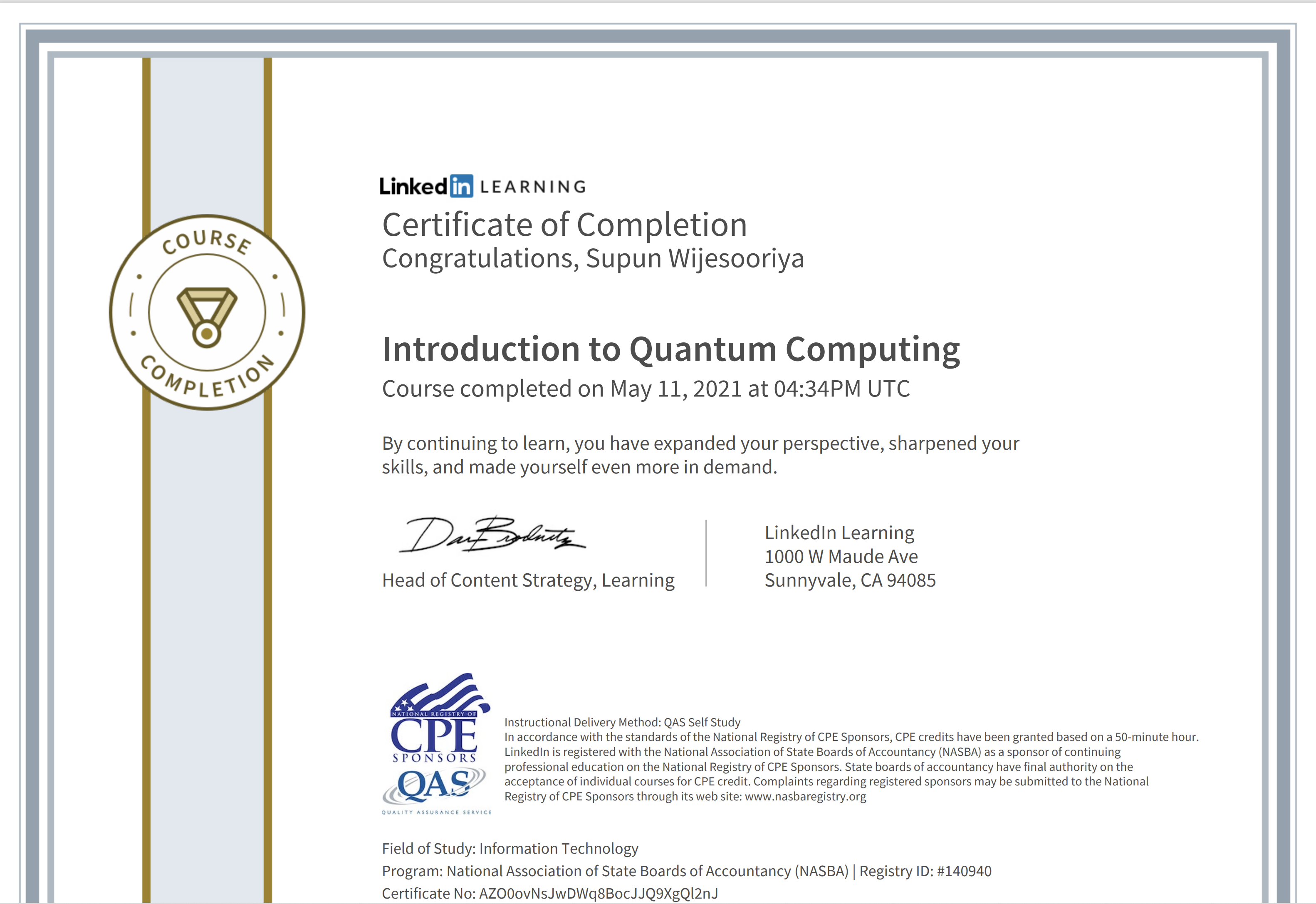 Intro to Quantum Computing